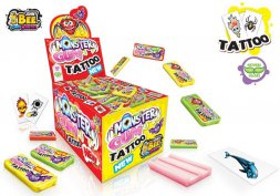 JOHNY BEE MONSTER GUM 5g Balenie:200ks x 12display