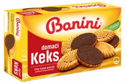 BANINI KEKS 230g Balenie:15ks x