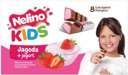 NELLY KIDS 100g jahodová Balenie:20ks x 