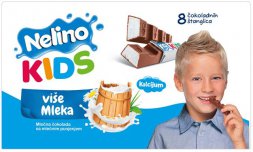 NELLY KIDS 100g mliečna Balenie:20ks x 