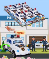 POLICE CAR 10g Balenie:6ks x 12display
