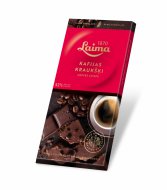 LAIMA DARK 100g 52% s kavou Balenie:17ks x