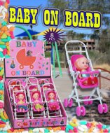 BABY ON THE BOARD 10g Balenie:8ks x 12display