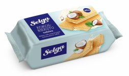 SELGA WAFERS 90g kokosové Balenie:28ks x 