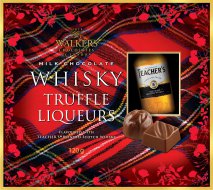 WALKERS WHISKY LIQUERS 120g Balenie:14ks x