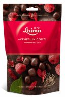 LAIMA DARK 140g maliny v čokoláde Balenie:18ks x 