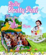 DOLLY PRETY PONY 10g Balenie:12ks x 8display
