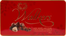 WALKERS 720g mliečna/biela/tmavá (plech) Balenie:6ks x