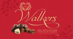 WALKERS 240g (red) mliečna/tmavá/biela Balenie:7ks x 