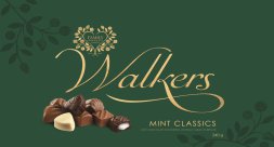 WALKERS 240g (green) mentolová Balenie:7ks x 